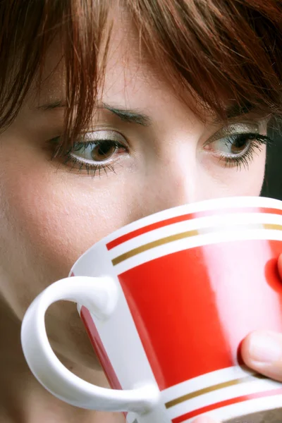 stock image Drinking coffee