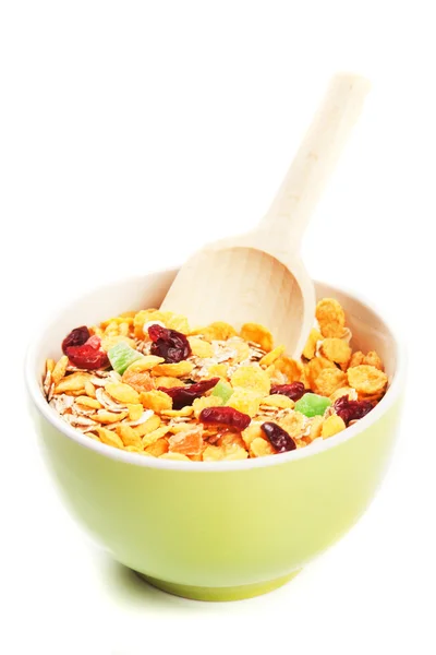 Muesli di cereali con frutta secca — Foto Stock