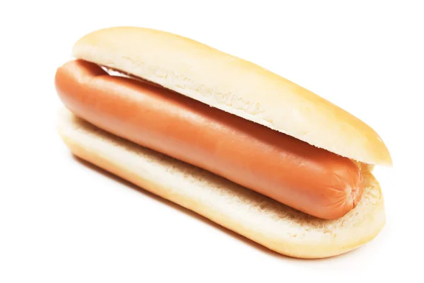 stock image Hot dog isolated on white