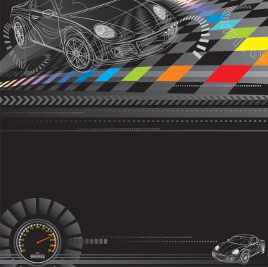 Racing Background clipart