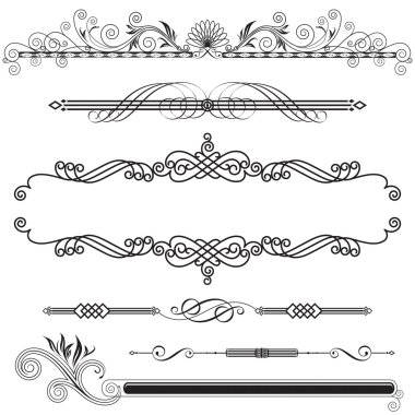 Horizontal Ornamental clipart