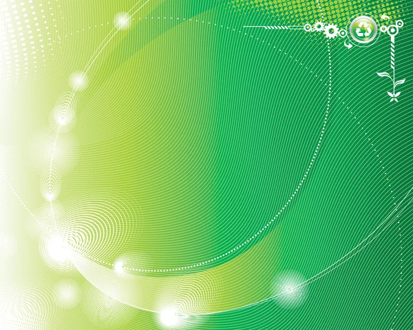 Eco gröna — Stock vektor