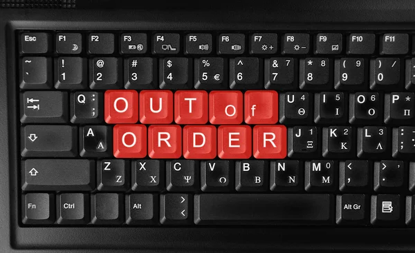 Out of order — Stock Photo, Image