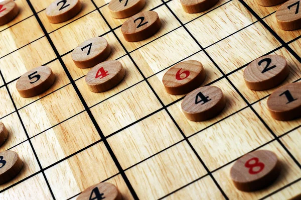 Sudoku-Zahlen — Stockfoto