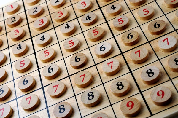 Sudoku nummers — Stockfoto