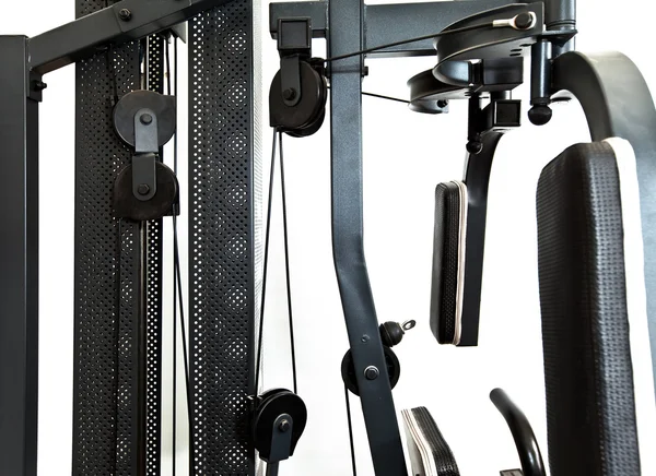 Gym apparatuur-elementen van een macht opleiding apparaat. — Stockfoto
