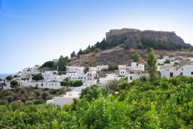 Lindos. Rodos, Yunanistan.