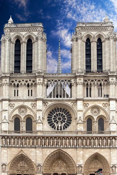 Γαλλία. Παρίσι. Παναγία των Παρισίων — Φωτογραφία Αρχείου