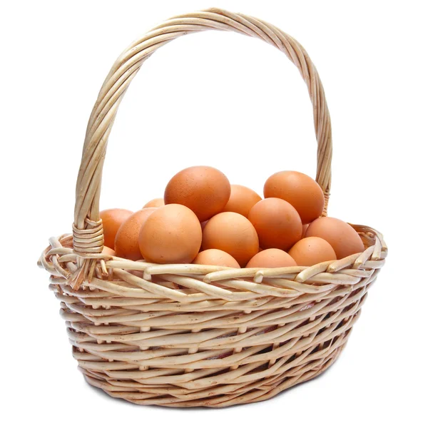 stock image Eggs in basket