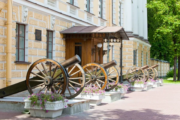 KONSTANTINOVSKY MILITARY COLLEGE (the higher artillery) since 1857. St.-Pet — Stock Photo, Image