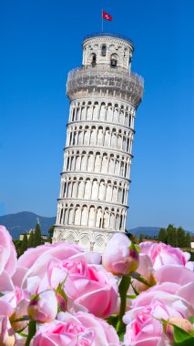 Italy. Pisa. The Leaning Tower of Pisa clipart