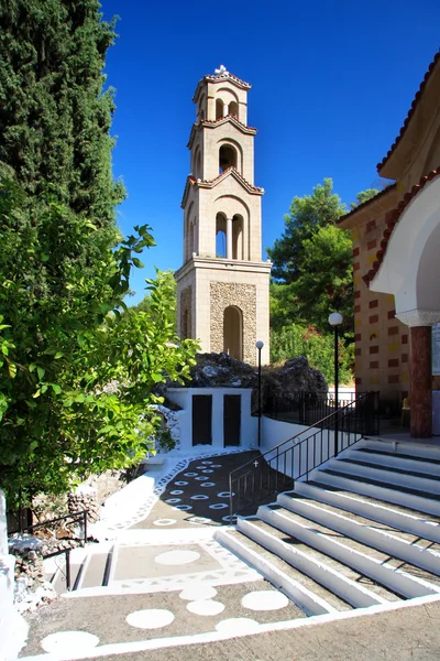 Греція. Родос. чоловічий монастир Святого nektary — стокове фото