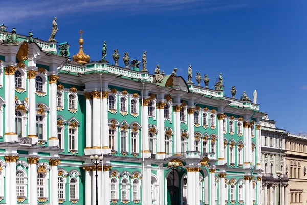 A Rússia. Petersburgo. Uma visão sobre o Hermitage — Fotografia de Stock