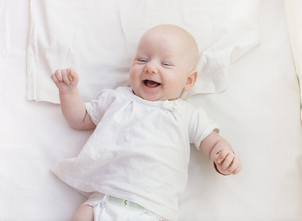 Smiling baby