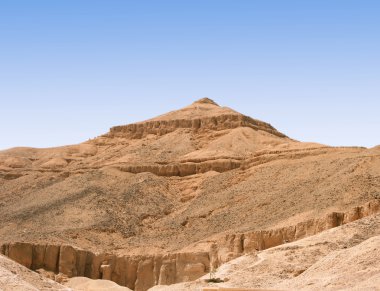 View from the Valley of the Kings clipart