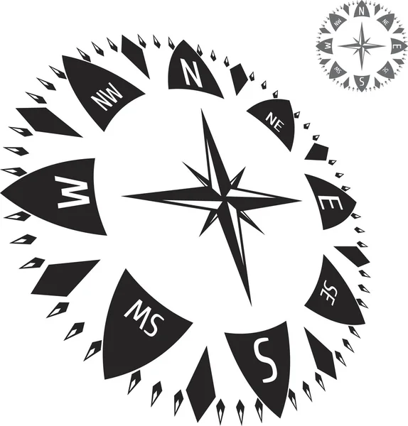 Kompas — Stockvector
