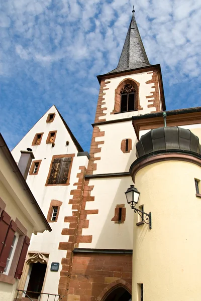 하 슬 라 흐 교회, 독일 바 덴-뷔르템베르크 — 스톡 사진