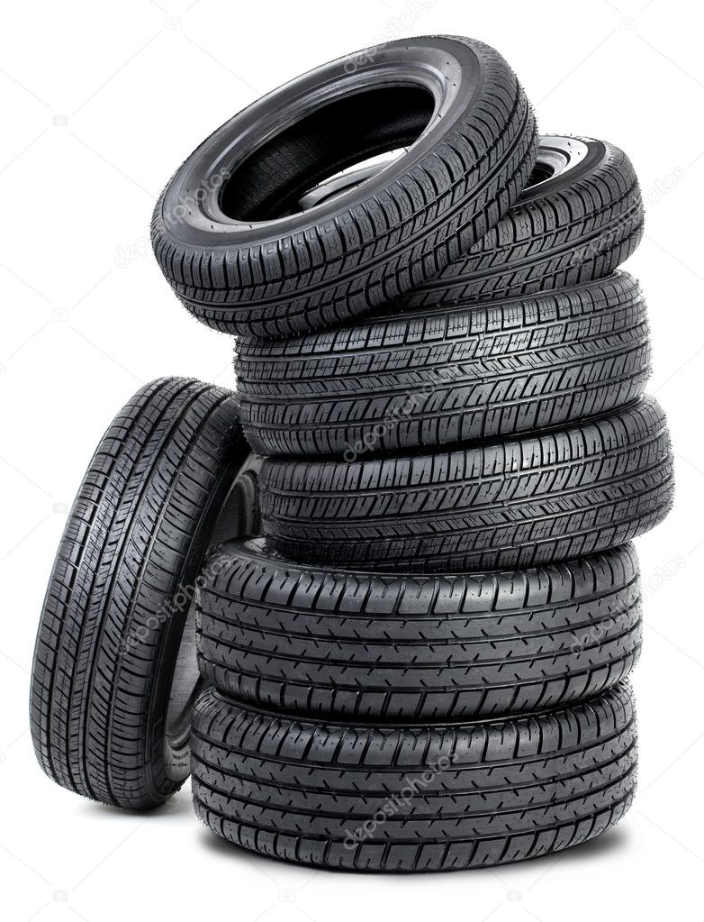 Seven tires