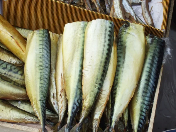 Geräucherte Makrele — Stockfoto