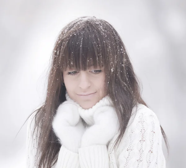 Winter portret — Stockfoto