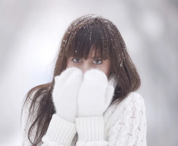 Winterporträt — Stockfoto