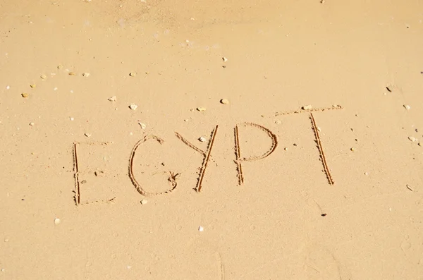 Word Egypt — стоковое фото