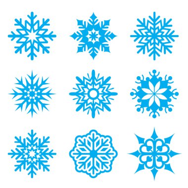 Snowflakes clipart