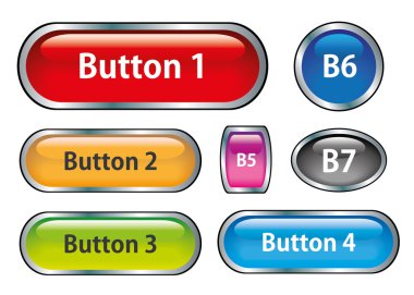 Buttons clipart