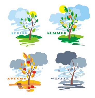 Seasons clipart