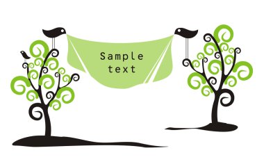 Treebird clipart