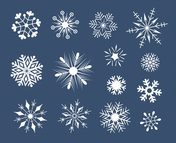 Snowflakes02 — Stockvector