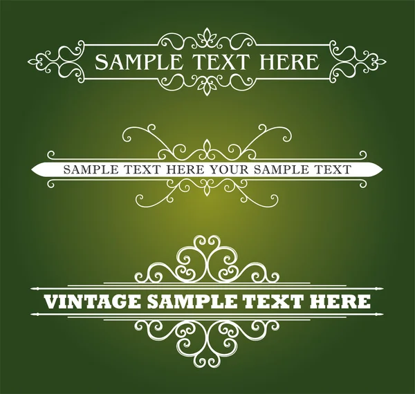 Vintage — Stock Vector