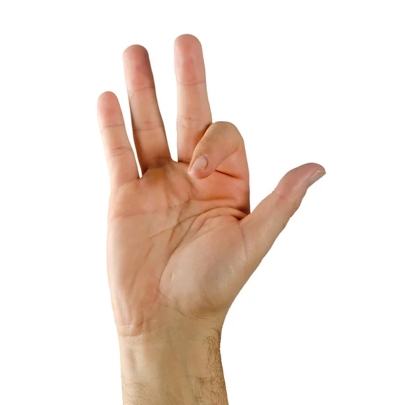 Χειρονομίες χεριών — Φωτογραφία Αρχείου