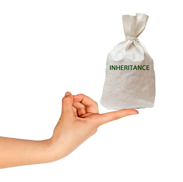 Bag with inheritance — Stock Photo, Image
