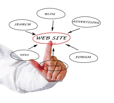 web sitesinin içeriği