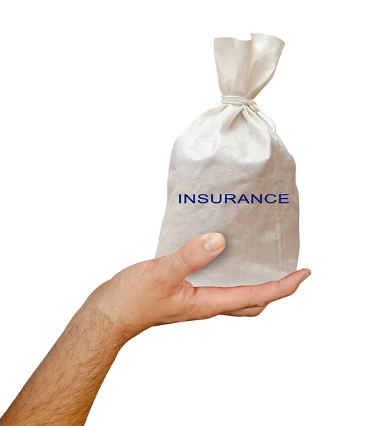 Giving insurance — Stock Photo, Image