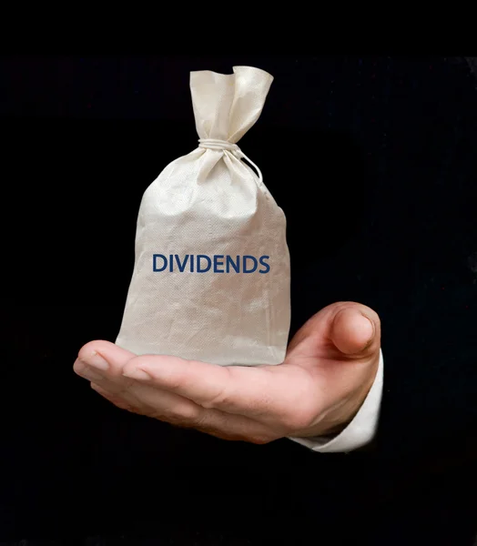 stock image Bag with dividends