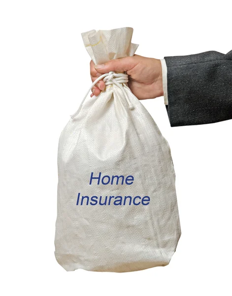 Home insurance as a gift — Stock Photo, Image