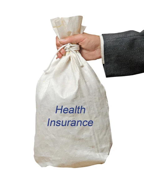 Giving health insurance — Stock Photo, Image