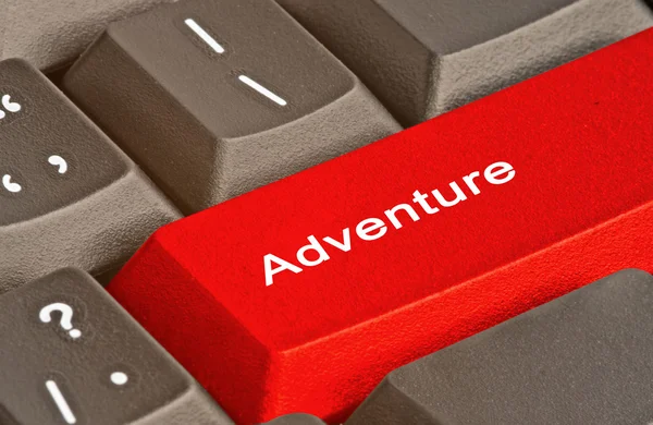 Hot key for adventure — Stock Photo, Image