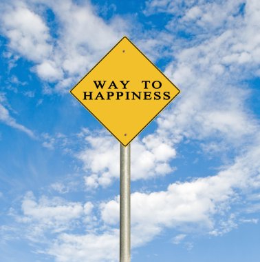 mutluluk için yol işaretleri