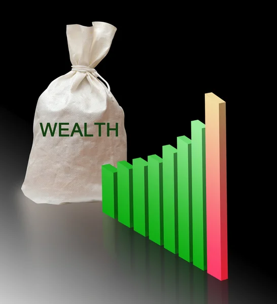 Metaphor of economical growth — Stock Photo, Image