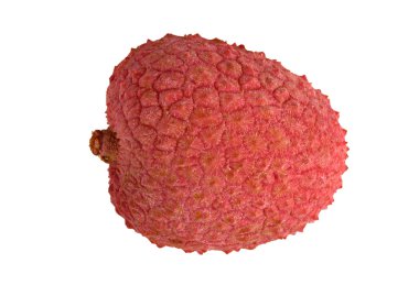 Lychee isolated on white background clipart