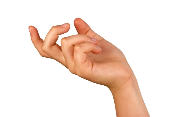 Hand gebaren — Stockfoto