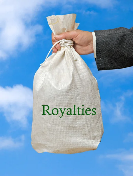 Τσάντα με royalities — Φωτογραφία Αρχείου