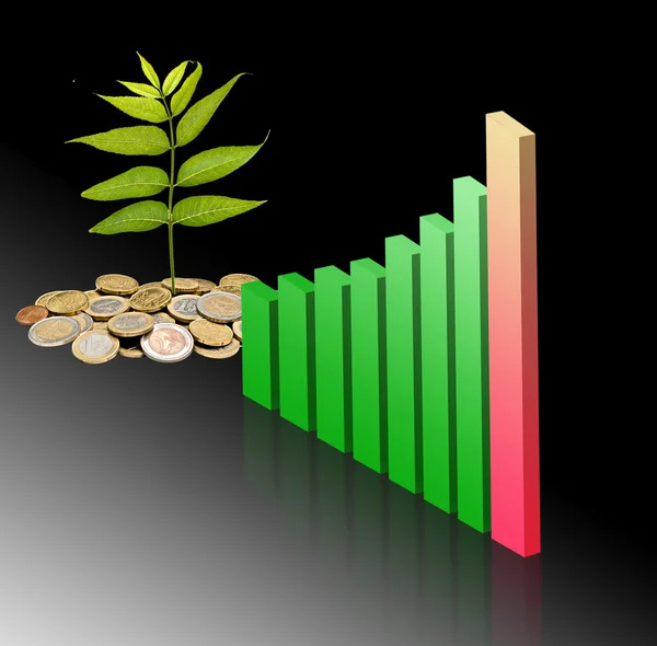 Development of green economy — Stock Photo, Image