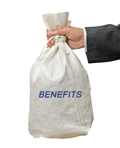 Bag with benefits — Stock Photo, Image