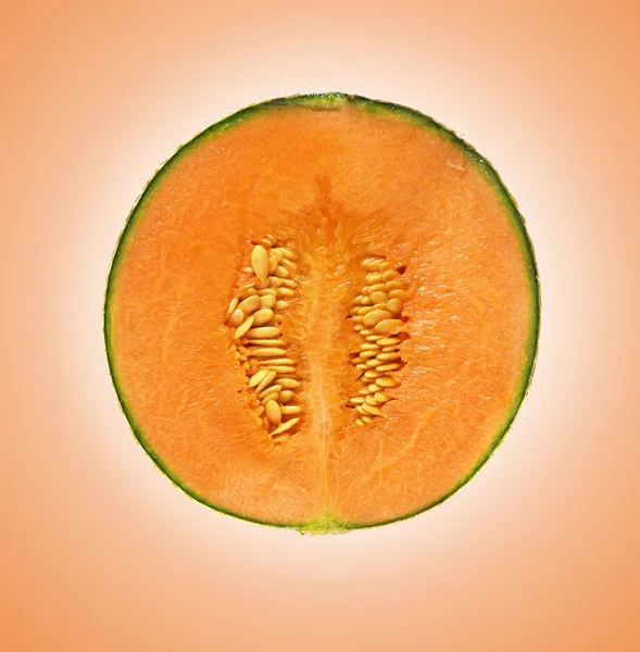 Meloen sectie — Stockfoto