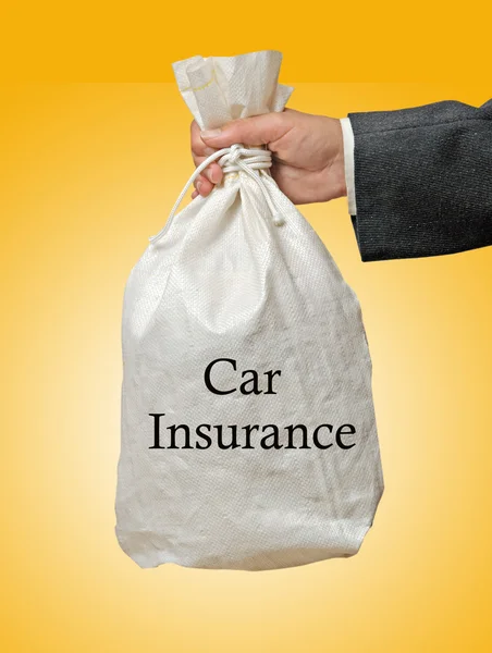 Страхование автомобиля — стоковое фото