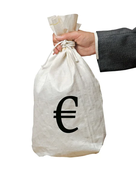 Τσάντα με χρήματα — Φωτογραφία Αρχείου